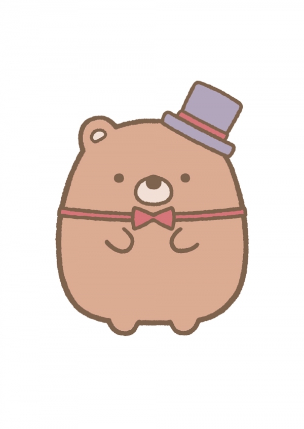 映画オリジナルキャラクターくま工場長