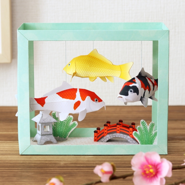 色鮮やかな「錦鯉」