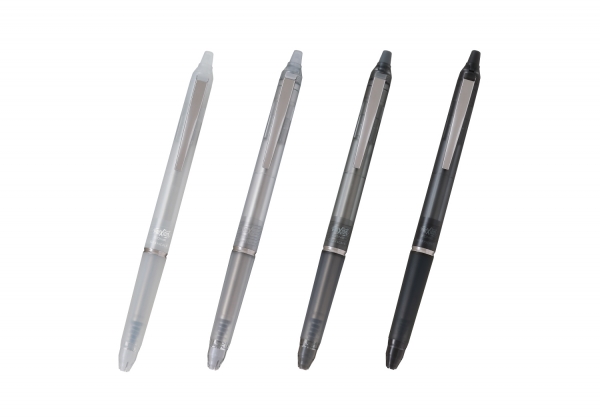 消せるボールペン『フリクションボールノックゾーン 05 グレースケール』