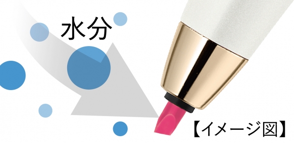 ゼブラ独自技術「モイストキープインク」とは