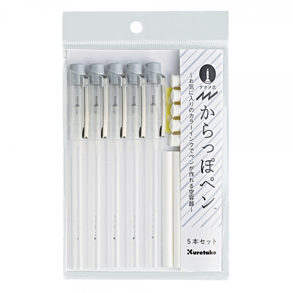 「からっぽペン ナナメ芯５本セット」