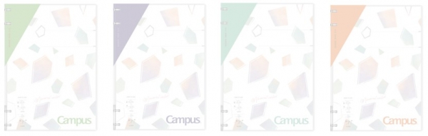 （2）限定キャンパス ノートのように使えるバインダー（2x2リング）