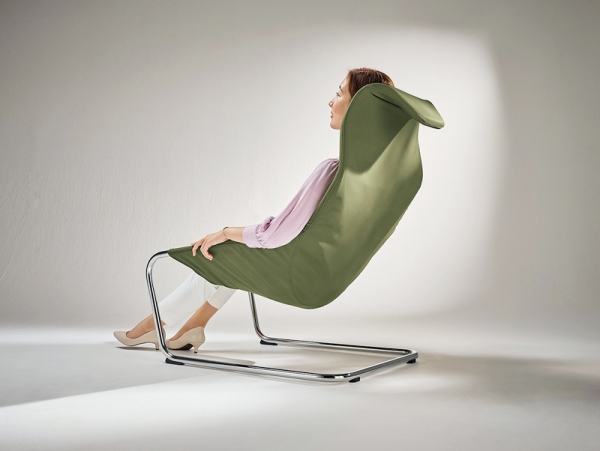 優雅にくつろげる座り心地