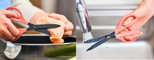 「洗えるハサミ＜サクサ＞（キッチン・食洗機対応）」 イメージ