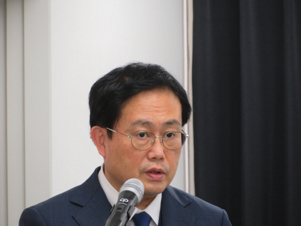 芳賀社長は「今回、2926社が出展。招待状を会期の6カ月前と2カ月前と合わせて60万通送付。オンラインＧｉｆｔ Ｎｅｔ(R)で出展社の情報を半年間掲載するなど、出展社と来場者のビジネスチャンスを全力でサポートしていく」と述べた