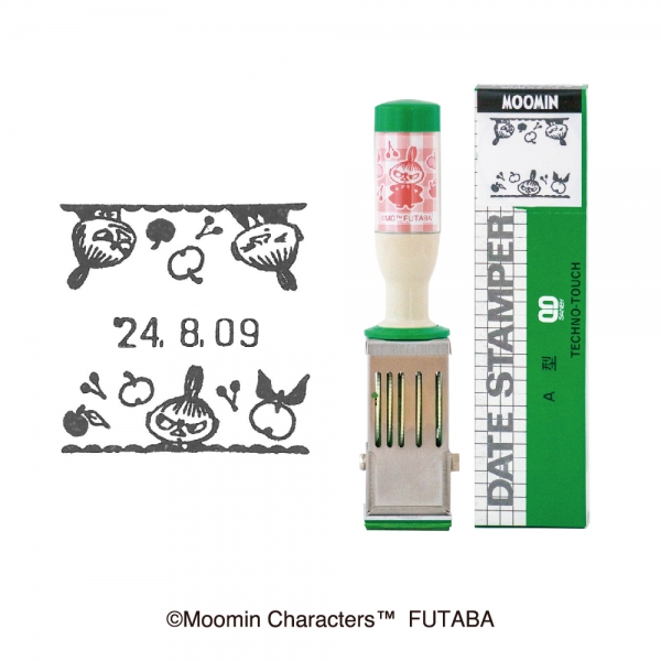 ムーミン日付印　Mサイズ／リトルミイ