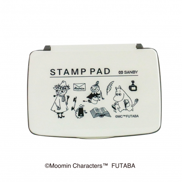 ムーミンスタンプパッド　黒