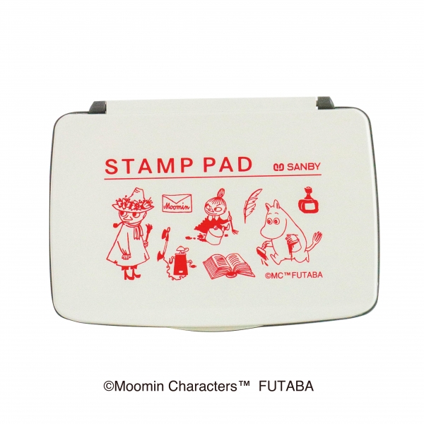 ムーミンスタンプパッド　赤