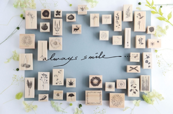 ＜always smile...＞ スタンプ各種　1,078円～