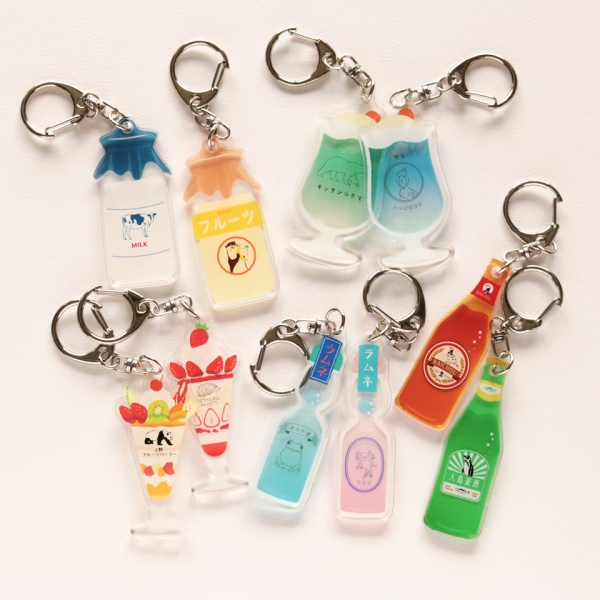 3. 「Animal Seriesアクリルキーホルダー」価格：各550円（Green Flash）