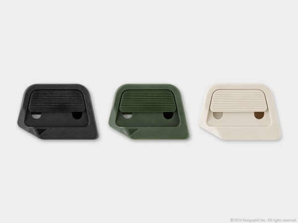 黒、カーキ、ベージュの全3色 