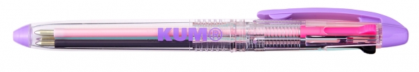 KUM 3-color ボールペン　パープル