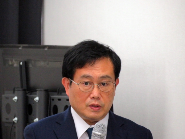 芳賀社長は「2025年秋のギフト・ショーは、100回目を迎えます。企業の設備投資も10％を超え、円安で金利も安くて消費も活発化して給料も右肩上がり、経済環境は良い方向に進んでいる。今、まさに展示会の時がきた」と強調した