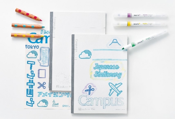 （1）デコレーションキャンパスノート ※1,000冊限定 販売価格：550円（税込）
