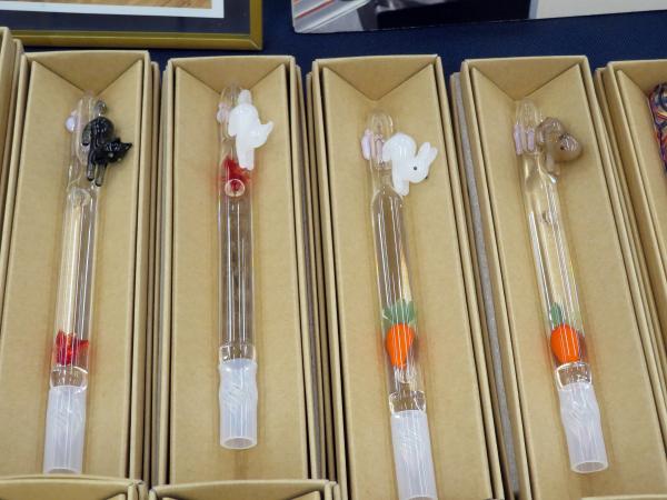 clarto「ガラスペンlavie（うさあそび）」MADE　in　RYOGOKU