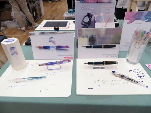 オリジナル万年筆「ヨノモリサクラ」「標葉のあかり」Pentonote