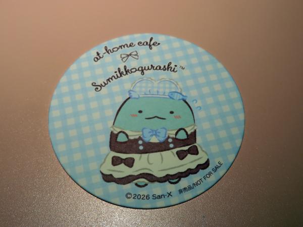 ドリンク特典　コラボドリンクのご注文1品ごとに「オリジナルコースター」を1枚プレゼント！（ランダム／全8種類）