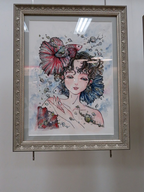 消しゴムはんこ作家 Chidoriashi-hanさんの作品展示