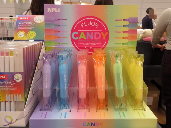 イワコーグローバルが日本総代理を務める APLI マーカー「キャンディ ハイライター」平芯5mm＋丸芯2mm